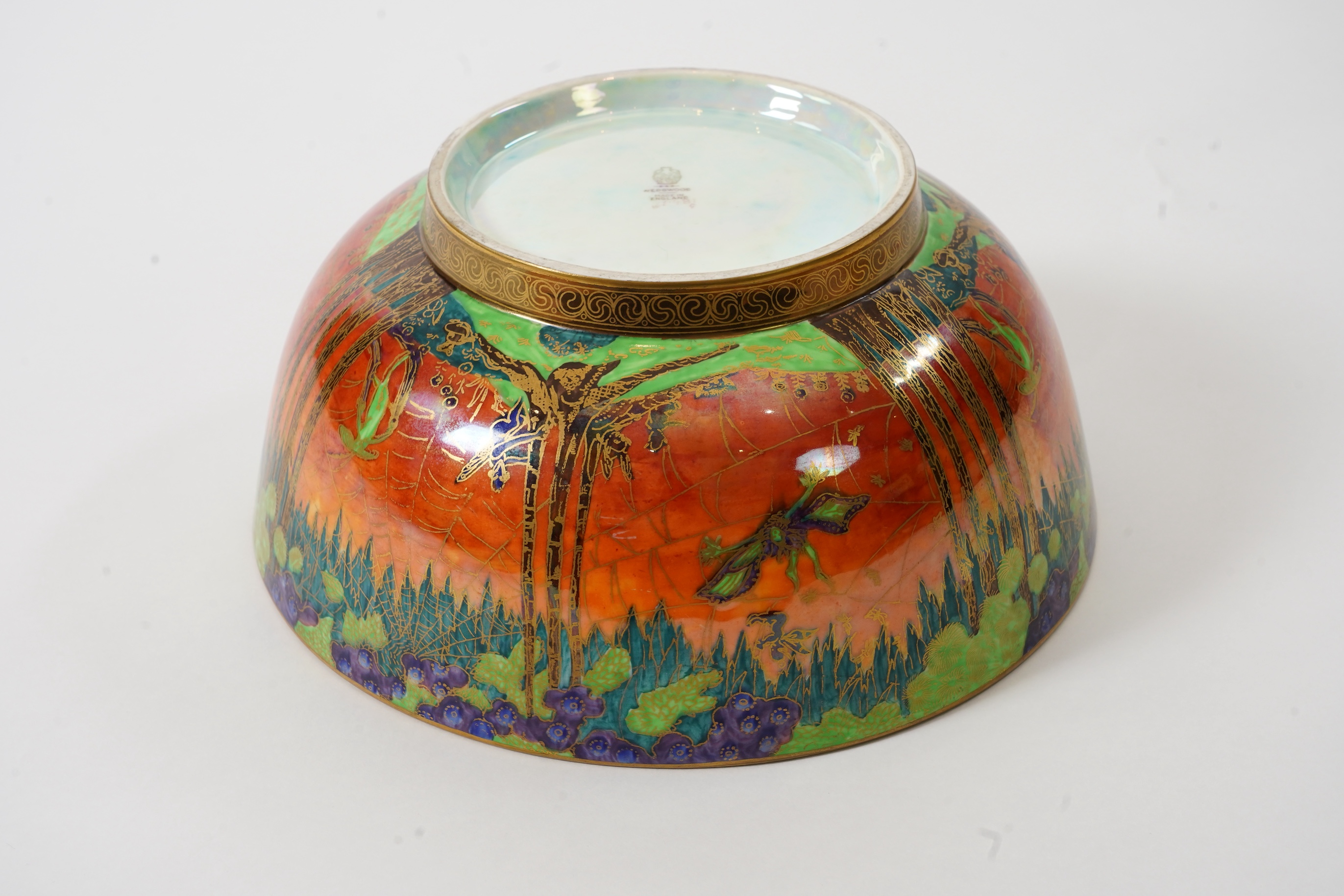Daisy Makeig-Jones (1881-1945) for Wedgwood: A Fairyland lustre Imperial bowl